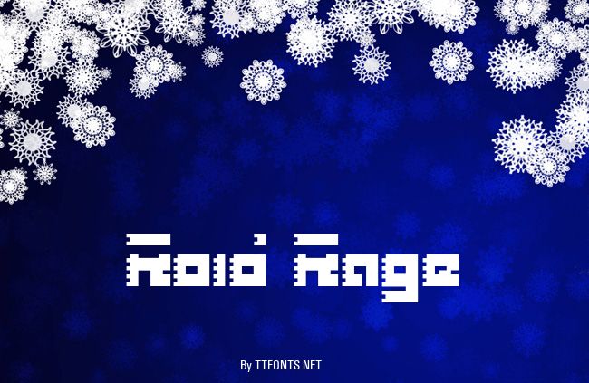 Roid Rage example